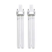 2pcs 11w Ultraviolet Uv Disinfection Light Lamps Uv Sterilization Light Bulbs For Sterilizer Fish Tank (g23 Lamp Base)