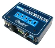 Passive monitor controller, dual output, sub control, w/ headphone amp