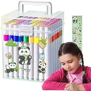 Markers for Kids - Acrylic Kids Markers for Coloring | No Smudging Bold Long-Lasting Fun Painting Pen for School Classroom Travel Easter Stuffers