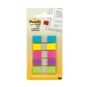 Post-It Five Colours 12x43mm Flags (Box of 6)