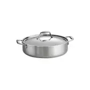 6 QT Covered Braiser - Tri-Ply Clad SS - SEA - Gourmet
