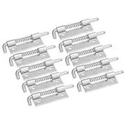Spring Loaded Latch Pin, 10Pcs 3.46" - Stainless Steel Right-Handed with Hole