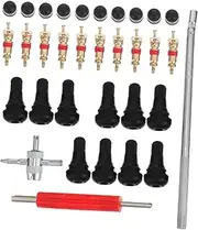 SOLUSTRE Core Removal Repair Kit Stem Installation Set Car Accessories Universal Fit