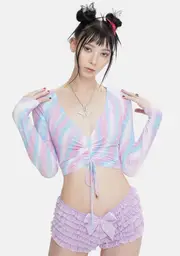[Sparkl Fairy Couture] Casually Cute Long Sleeve Top