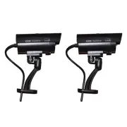Security Camera Fake Flashing Light Home Save Battery For Longer Time