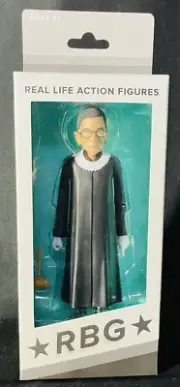 Politics Justice Ruth Bader Ginsburg RBG Real Life Action Figure Collectible