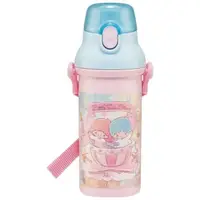 在飛比找PChome24h購物優惠-雙子星 兒童彈蓋直飲水壺 480ml Ag+ (粉藍旋轉咖啡