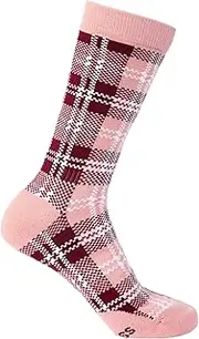 [TRESPASS] Unisex Adult Fergus Checked Socks