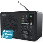 Internet Radio for Home with WiFi and FM | DSP Speaker Perfect for Bedroom, K