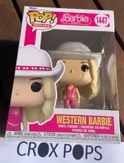 WESTERN BARBIE 1447 Funko Pop Vinyl New in Mint Box + Protector