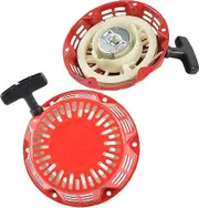 Recoil Starter, Pull Start Cord Recoil Starter Pull Cord Assembly Generator Pull Cord Handle Recoil Pull Starter Assembly For Gx120 Gx160 Gx200 5.5hp