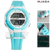 在飛比找蝦皮購物優惠-JAGA捷卡 M1140-F(淺綠) 多功能數位 電子錶 女
