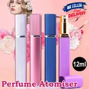 12ml Spray Pump Perfume Atomiser Refillable Scent Bottle Portable Travel Mini