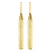 2pcs Brass Punch 1/8" Non-marring Drive Pin Punch for Watch Repair