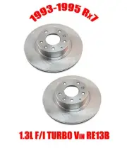 MAZDA RX-7 R2-1308cc 1.3L F/I TURBO Vin RE13B 1993-1995 Front Disc Rotors (for: Mazda)
