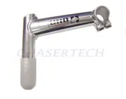 New Uno MTB Bicycle Bike Quill Stem 28.6 150mm 12° Bore 25.4mm Silver