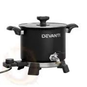 Devanti 5L Wax Melter Candle Making 1200W Melting Pot Furnace Quick Pour Soap