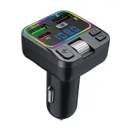 FM Transmitter Car Mounted Bluetooth MP3 with USB Charging Music Adapter Charger