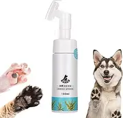 Puppy Paw Cleaner | Odor Control Wash Foaming Paw Cleanser Dry Shampoo - Dog Cleaning Supplies Portable Deodorizing Puppy Feet Washer 150ml for Small, Medium, and Large Pets