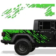 Custom Vinyl Decal Wrap Kit for 2020 Jeep Gladiator SPLASH GREEN (for: Jeep)