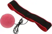 Head Mounted Reflex Ball for Agility Training Boxing Reaction Ball with Headband Enhance Hand Eye Coordination and Speed Portable Training Equipment for Home Gym