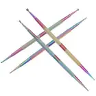 4 Pcs Dot Nail Art Pen Rhinestone Picker Tool Paint Dotting Tools