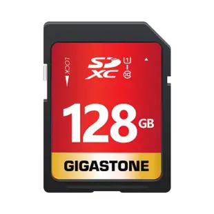 【GIGASTONE 立達】SDXC SD UHS-I U1 C10 128GB記憶卡(128G 單眼相機/攝錄影機專用記憶卡)