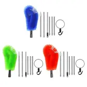 Gutter Cleaning Brush Telescopic Gutter Brush Extendable Pipe Gutter Clean Tool