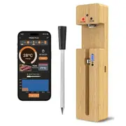 Thermometer Meat 150M Wireless Grilling Smoking Smart Digital Bluetooth Probe Cooking Precision BBQ Tool