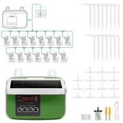 VIVOSUN Solar Automatic Drip Irrigation Kit with Timer,3W Output, Plant Watering