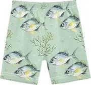[Caihoyu] Teen Girls Shorts Stretchy Cotton Soccer Shorts Bathing Suits for Beach