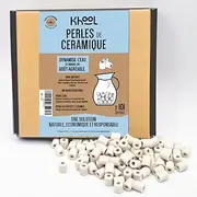[KHOOL] Bamboo | Pack of 100 + 1 Ceramic Beads | EM-Based | Effective Microorganism | Diameter of a Pearl: 10 mm | Invigorates Water and Gives a Pleasant Taste Without
