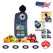Precision Digital Brix Refractometer 0-55% with ATC for Juices & Beverages