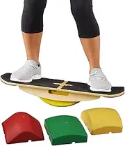 Blue Planet Balance Surfer - 7-in-1 Balance Board for Office, Gym & Home