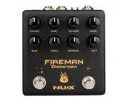 Nux NDS5 Fireman Dual Channel Distortion Guitar Effects Pedal