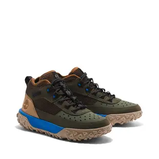 Timberland 男款綠色 Greenstride™ Motion 6 中筒健行鞋|A5TMG991