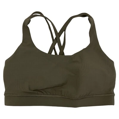 Lululemon Women's Energy Sports Bra NOMD Yoga Running Top US 8 l UK 12