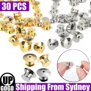 30PCS Backs Locking Pin Keepers Badge-Pin Locks Pin For Lapel Enamel Hat Pins AU