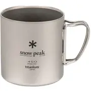 snow peak Titan Dable Mag 450 Mg-153 Outdoor Mug Cup Japan Free Ship