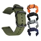 For Garmin Forerunner 255 265 Quick Release Woven Nylon Watch Band Strap