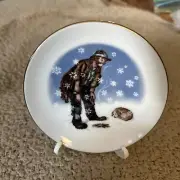 Emmet Kelly Jr. -“Winter” Plate
