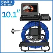 Sewer Camera 10" Drain Self-Leveling Pipe Inspection Camera with 512HZ Locator