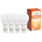 NorbSMILE Full-Spectrum “Sunlike” Premium A19 LED Light Bulb. Boosts Energy, ...