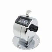 0-9999 Metal Case Manual Four-Digit Counter With Plastic Base