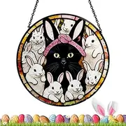 Sun Catchers for Window | Window Decor Acrylic Sun Catcher | Creative Funny Garden Art Ornaments for Christmas, Easter, Girlfriend, Wife, Lover