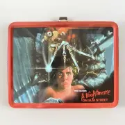 new--A NIGHTMARE ON ELM STREET Lunchbox Thermos Metal NECA Freddy Krueger 2002