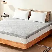 NewentorLife Mattress Topper Small Double Bed, Small Double Foam Mattress Topper with 100-Night Sleep Trail