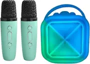 Karaoke Machine for Kids,Handled Karaoke Machine Wireless for Kids - Portable Singing Speaker Girls Entertainment for Family Friends Interaction