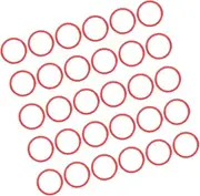 DINHEAROM Agility Training Rings 30pcs Plastic Ring Toss Game for Boys and Girls for Play and Social Skills Development