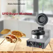 Nonstick Electric UFO Burger Maker Ice Cream Filling Waffle Maker Nonstick NEW